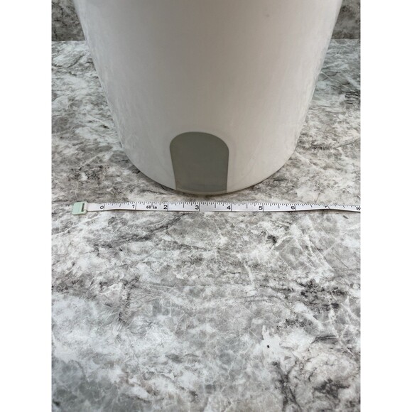 Tupperware One-Touch Canister White & Black Large Size D *EUC* - Picture 5 of 7